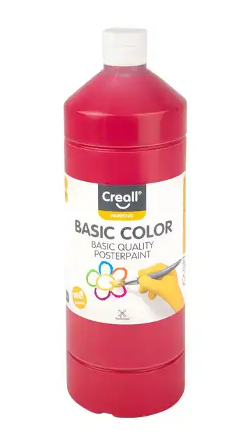PLAKKAATVERF CREALL BASIC ROOD 1000ML