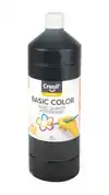 PLAKKAATVERF CREALL BASIC ZWART 1000ML