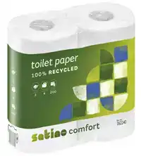 TOILETPAPIER SATINO COMFORT MT1 2LGS