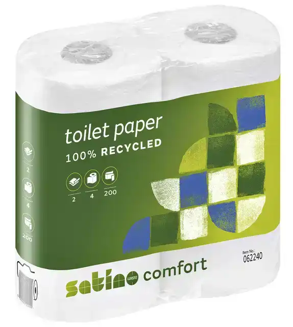 TOILETPAPIER SATINO MT1 COMFORT 2LAAGS