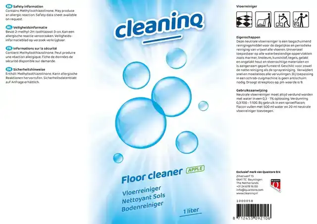 VLOERREINIGER CLEANINQ 1 LITER