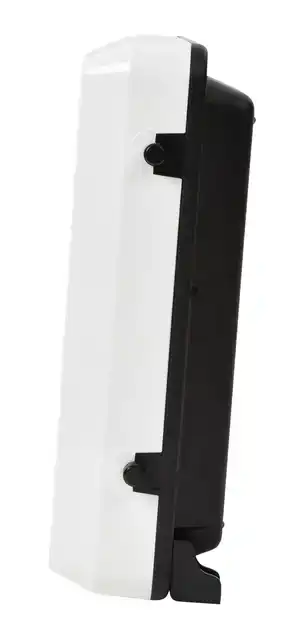 WANDKLOK PEREL FLIPOVER 31CM ZWART WIT