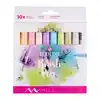 BRUSHPEN TALENS ECOLINE SET 10 STUKS