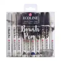 BRUSHPEN TALENS ECOLINE SET 10 STUKS