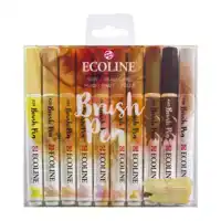 BRUSHPEN TALENS ECOLINE SET 10 STUKS