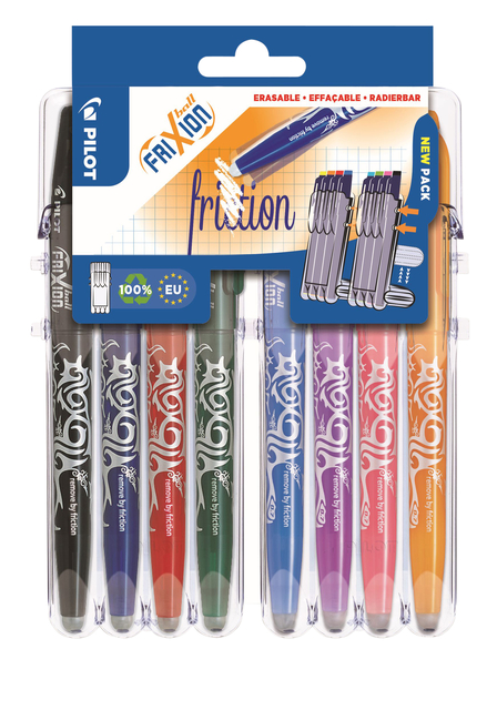 ROLLERPEN PILOT FRIXION BL-FR7 M SET2GO