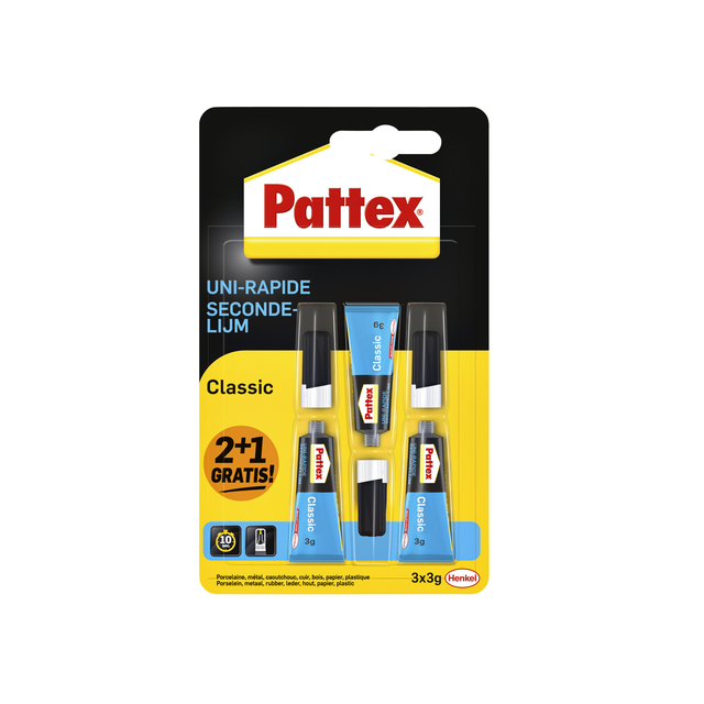 SECONDELIJM PATTEX CLASSIC 3GR BLISTER