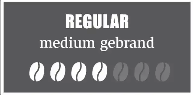 KOFFIE BIARETTO BONEN REGULAR 1000 GRAM