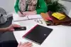 NOTITIEBOEK OXFORD BLACK N' RED A4