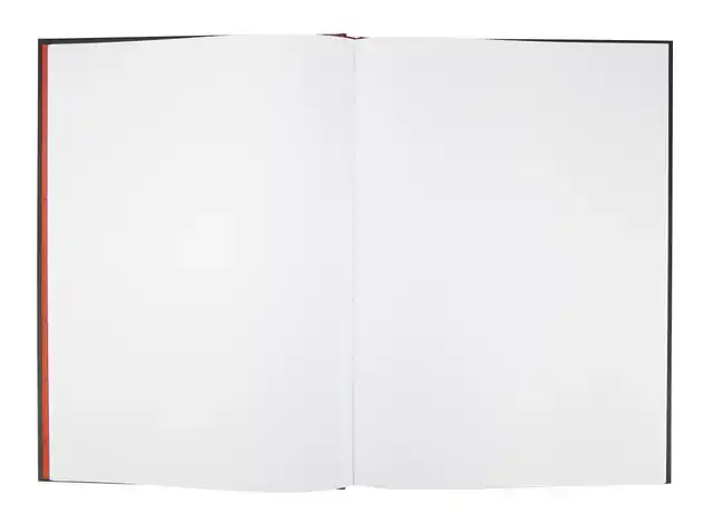 NOTITIEBOEK OXFORD BLACK N' RED A4