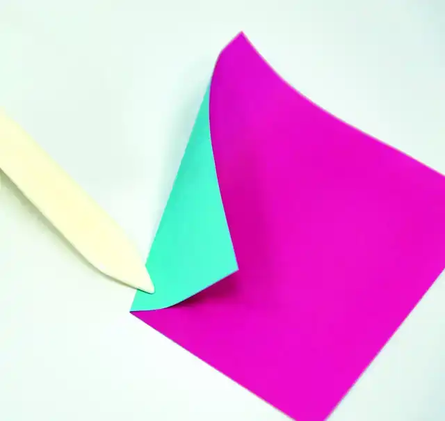 VOUWBEEN FOLIA 15X2CM WIT