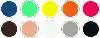 FOAM FOLIA 20X29CM BASIC 10 KLEUREN