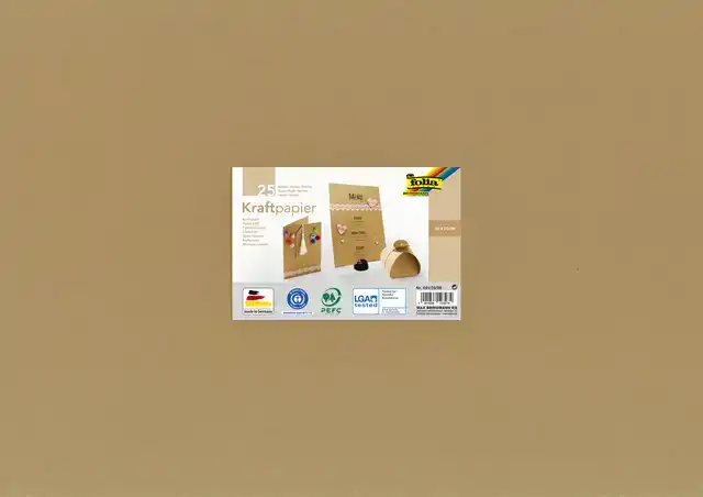 KRAFTPAPIER FOLIA 50X70CM 120GR 25 VEL