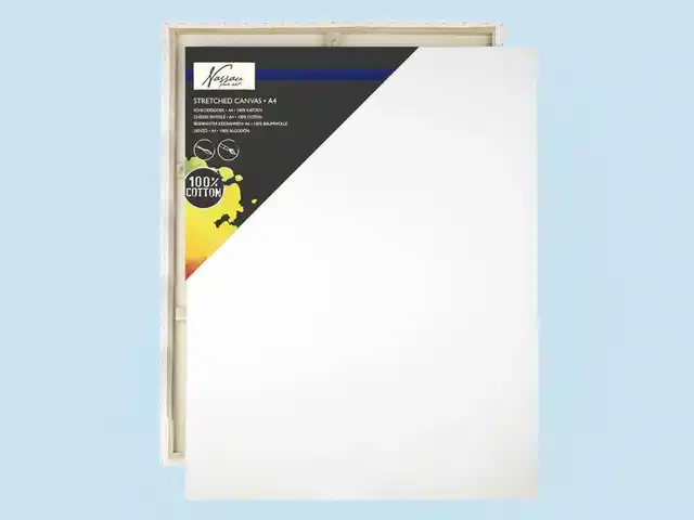 CANVAS NASSAU FINE ART 21X29.7CM 100PRO