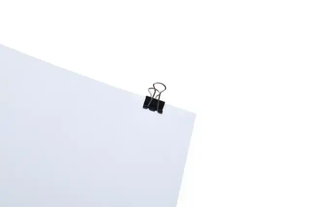PAPIERKLEM MAUL 215 FOLDBACK 13MM ZWART