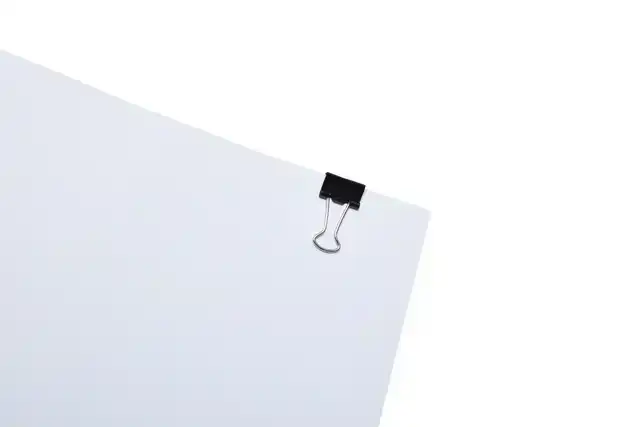 PAPIERKLEM MAUL 215 FOLDBACK 13MM ZWART