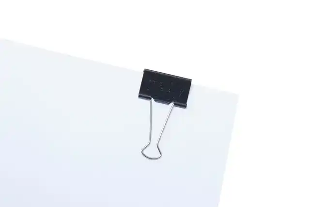 PAPIERKLEM MAUL FOLDBACK 215 19MM ZWART