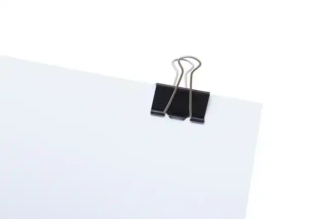PAPIERKLEM MAUL FOLDBACK 215 19MM ZWART