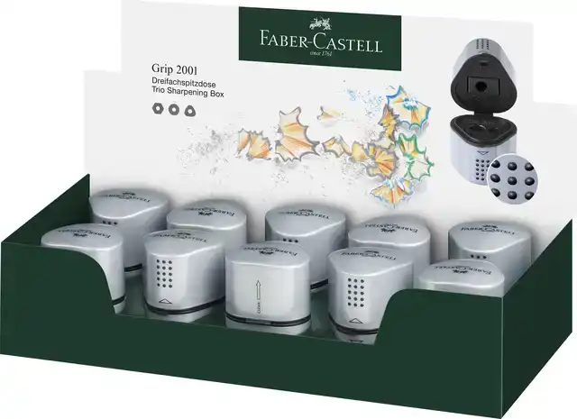 PUNTENSLIJPER FABER-CASTELL TRIO GRIP