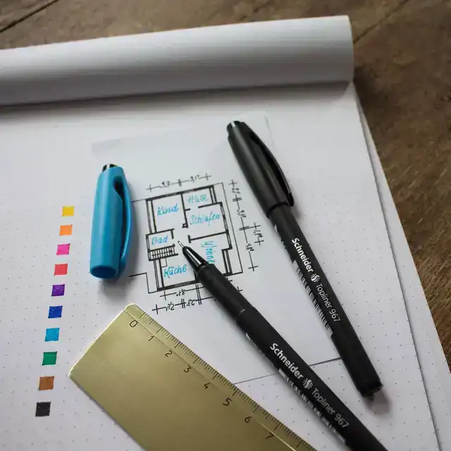FINELINER SCHNEIDER 967 0.4MM ZWART
