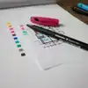 FINELINER SCHNEIDER 967 0.4MM ROOD