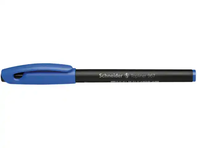 FINELINER SCHNEIDER 967 0.4MM BLAUW