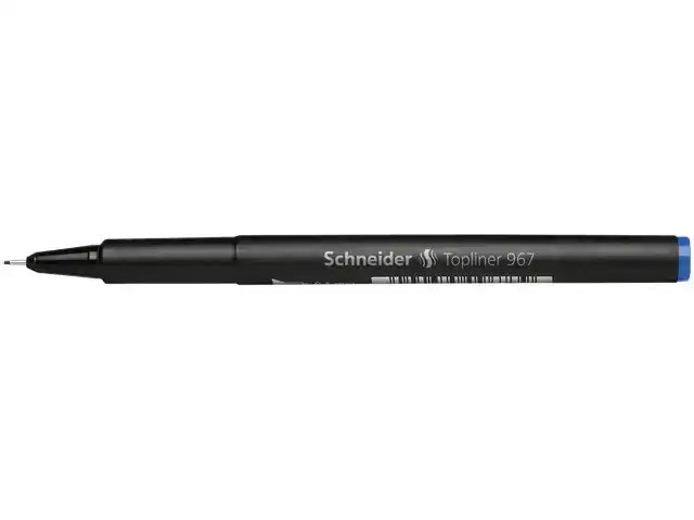 FINELINER SCHNEIDER 967 0.4MM BLAUW