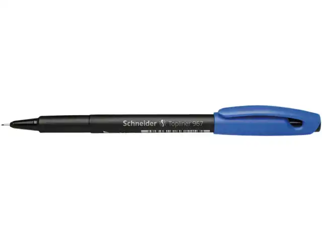 FINELINER SCHNEIDER 967 0.4MM BLAUW