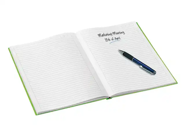 NOTITIEBOEK LEITZ WOW A5 160BLZ 90GR