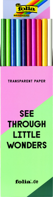 TRANSPARANT PAPIER FOLIA 70X100CM 42GR