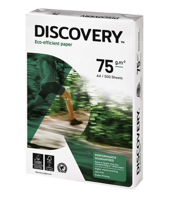 KOPIEERPAPIER DISCOVERY A4 75GR WIT