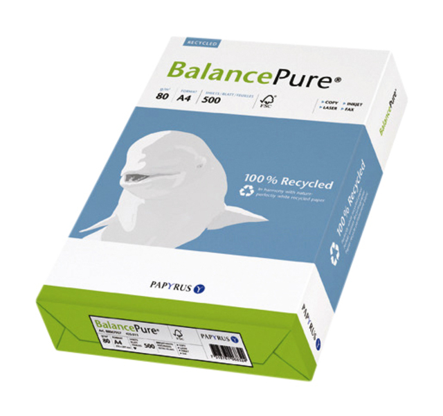 KOPIEERPAPIER BALANCE PURE A4 80GR WIT