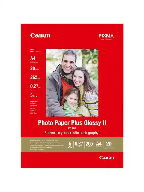 FOTOPAPIER CANON PP-201 A4 265GR GLANS