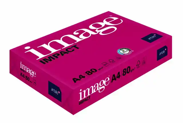 KOPIEERPAPIER IMAGE IMPACT A4 80GR WIT