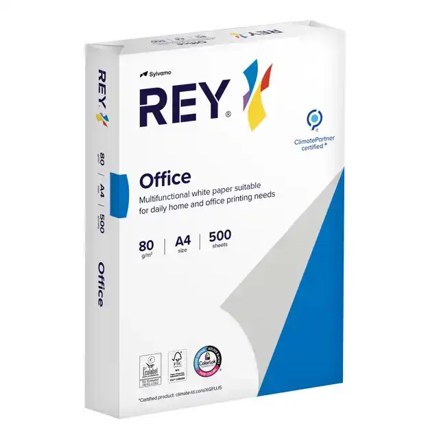 KOPIEERPAPIER REY OFFICE A4 80GR WIT