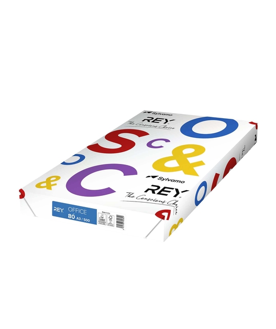 KOPIEERPAPIER REY OFFICE A3 80GR WIT
