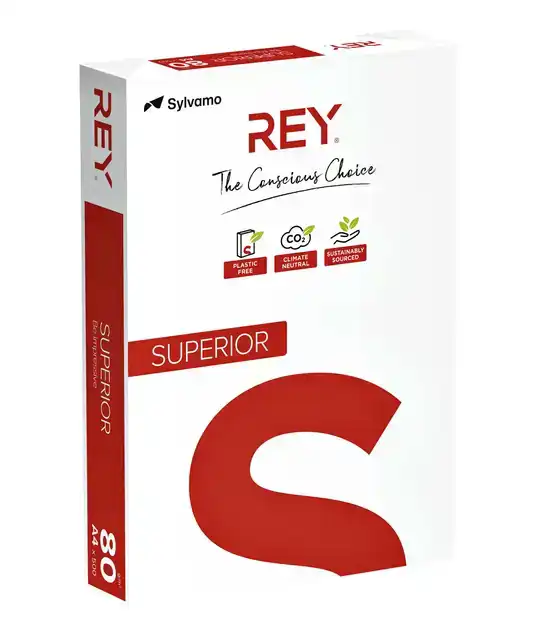 KOPIEERPAPIER REY SUPERIOR A4 80GR WIT