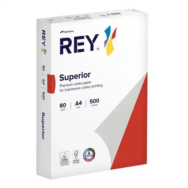 KOPIEERPAPIER REY SUPERIOR A4 80GR WIT