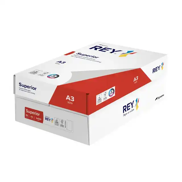 KOPIEERPAPIER REY SUPERIOR A3 80GR WIT