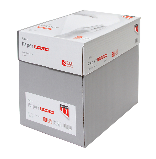 KOPIEERPAPIER QUANTORE ECONOMY NONSTOP