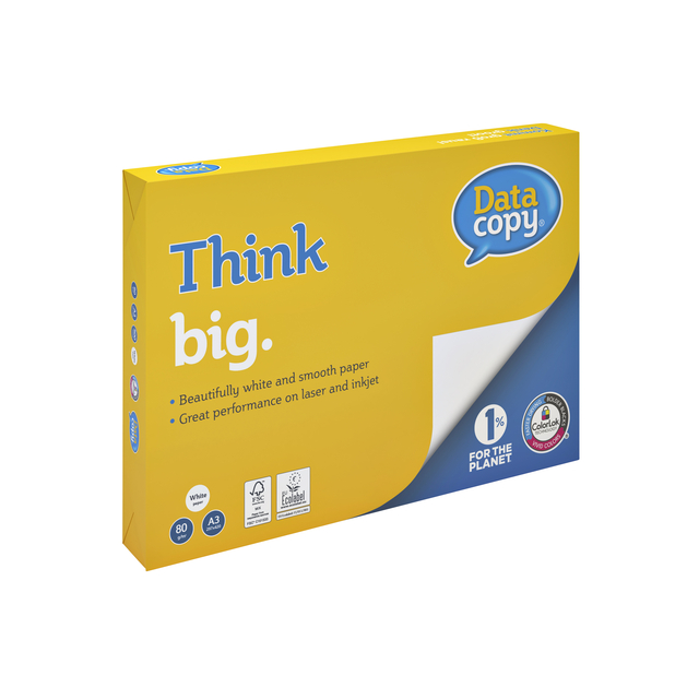 KOPIEERPAPIER DATACOPY A3 80GR WIT