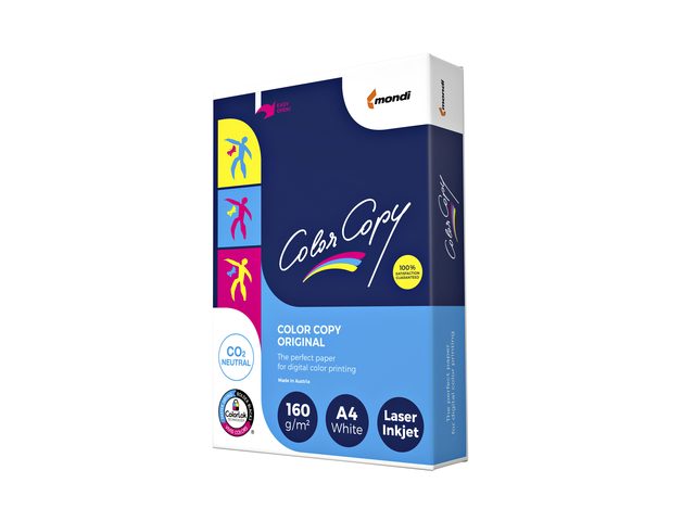 LASERPAPIER COLOR COPY A4 160GR WIT