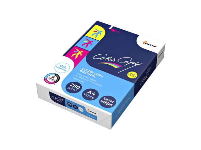 LASERPAPIER COLOR COPY A4 250GR WIT