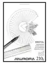 TEKENBLOK AURORA A4 20 VEL 210GR