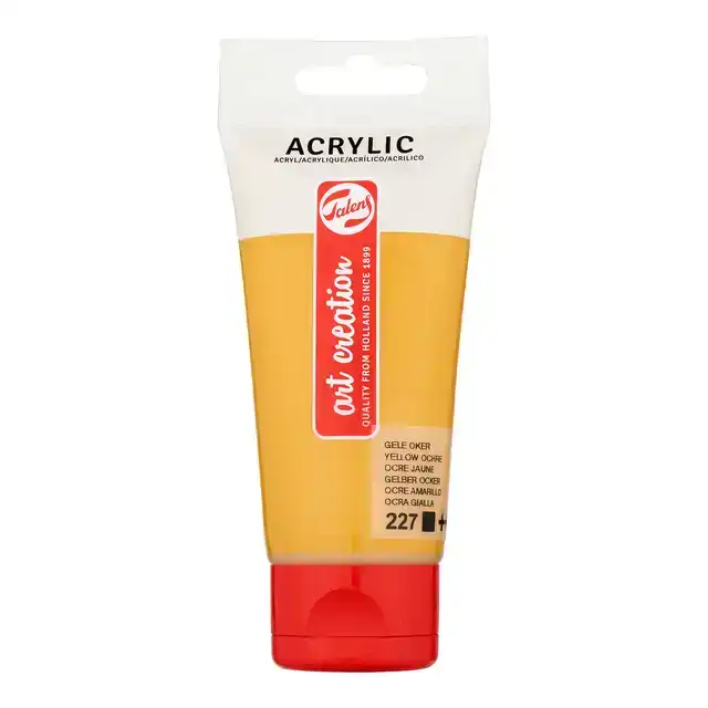 ACRYLVERF TAC 227 OKERGEEL TUBE 75ML