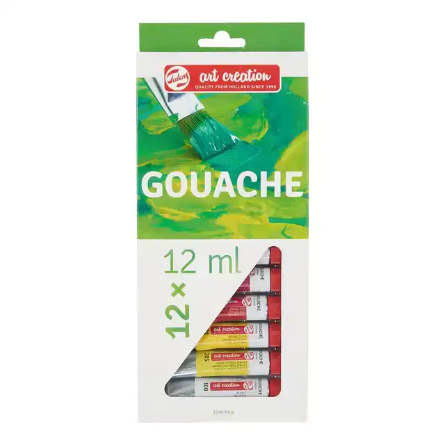 GOUACHE TALENS ART CREATION SET 12