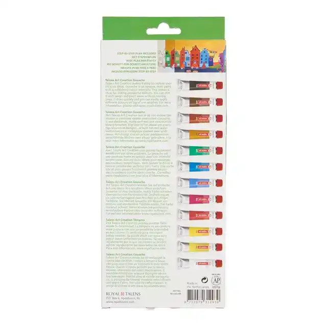 GOUACHE TALENS ART CREATION SET 12