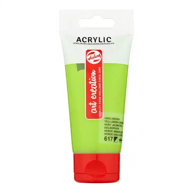 ACRYLVERF TAC 617 GEELGROEN TUBE 75ML