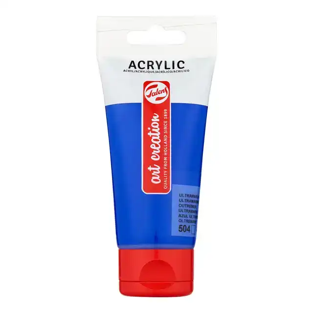 ACRYLVERF TAC 504 ULTRAMARIJN TUBE 75ML