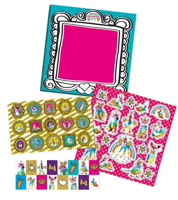 STICKERSET TOTUM RAINBOW PETS